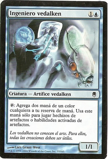 Magic Dark steel ingeniero vedalken 35/165 español